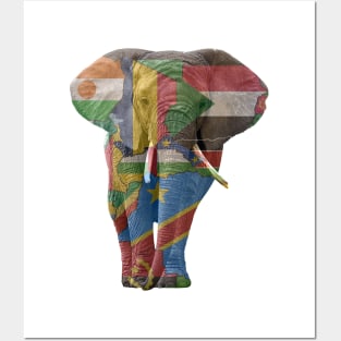 africa elephant Posters and Art